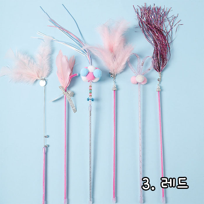 다묘집사 고양이 낚시대 6개 set - 상세 이미지 4