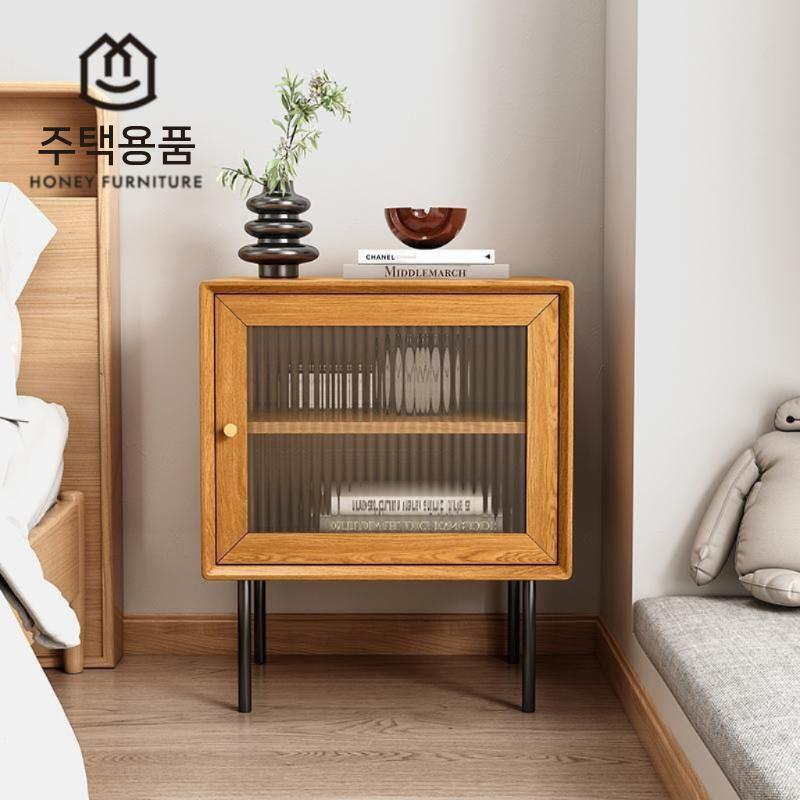 엘피 거치대 Lp수납 진열장 원목 앨피 턴테이블선반 턴테이블 - 상세 이미지 3