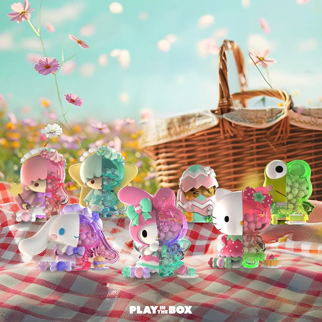 [플레이인더박스] 마이티잭스 산리오 플로럴 데이드림 시리즈 랜덤피규어 엑스레이피규어