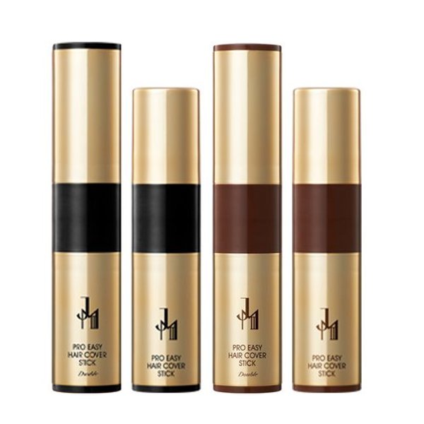 (1+1) 제이투엠투 프로 이지 헤어 커버 스틱 더블  2g+4g _새치커버, 헤어커버