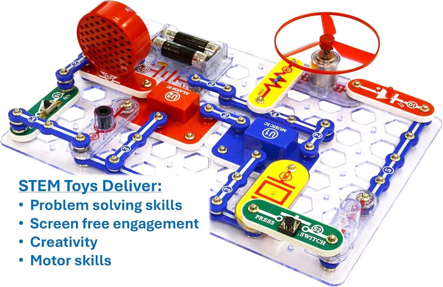 Snap Circuits Jr. SC-100 과학키트 전자회로 100개의 프로젝트 - 상세 이미지 4