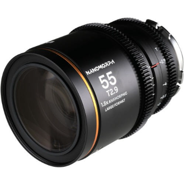 Laowa Nanomorph 55mm T2.9 1.5X LF (Amber Flare) PL + EF