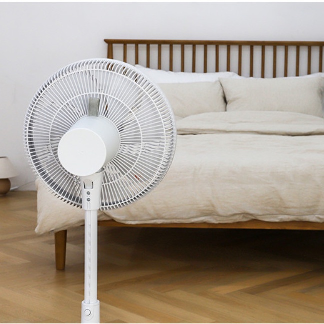 키큰 BLDC 스탠드형 선풍기 35cm 식당 매장 거실 저소음 선풍기 - 상세 이미지 3