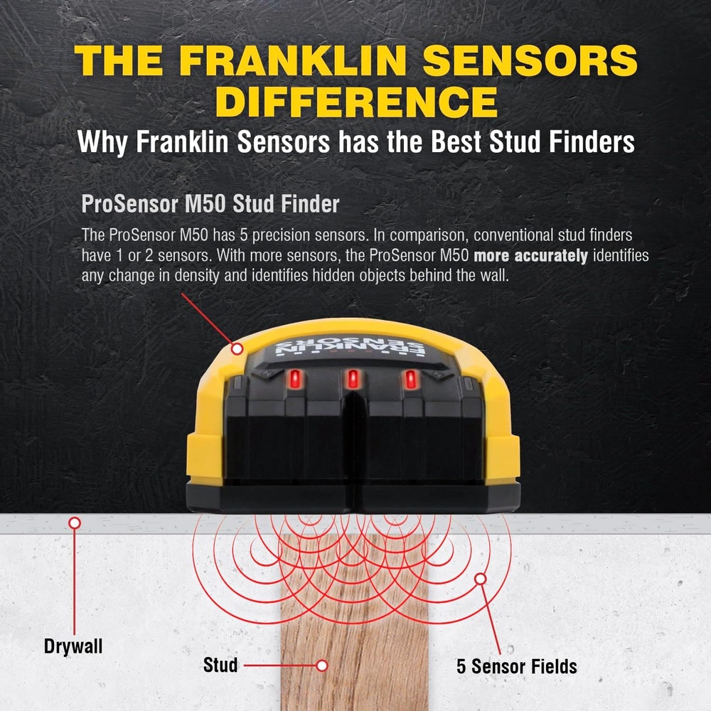 Franklin Sensors 프랭클린 센서 스터드 탐지기 M50 - 상세 이미지 4