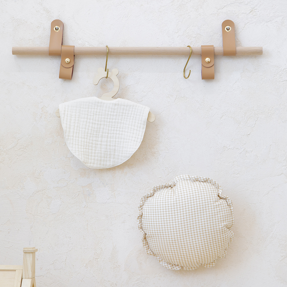 6중 요루거즈 턱받이 사계절 신생아 아기 빕 침받이 순면