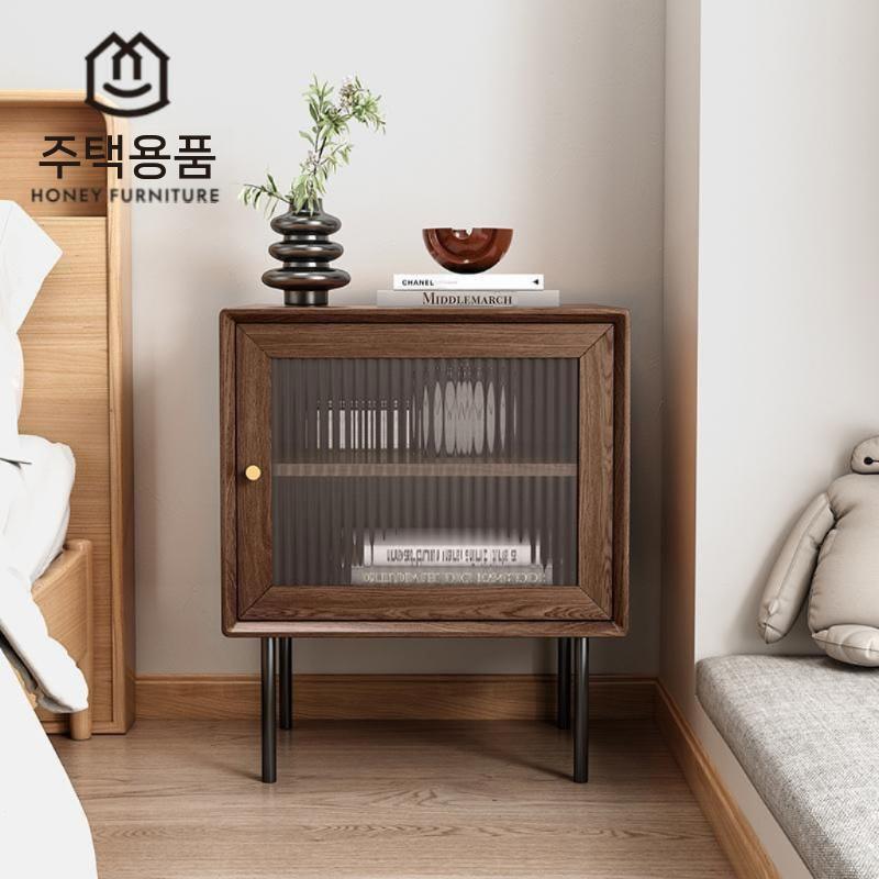 엘피 거치대 Lp수납 진열장 원목 앨피 턴테이블선반 턴테이블 - 상세 이미지 4