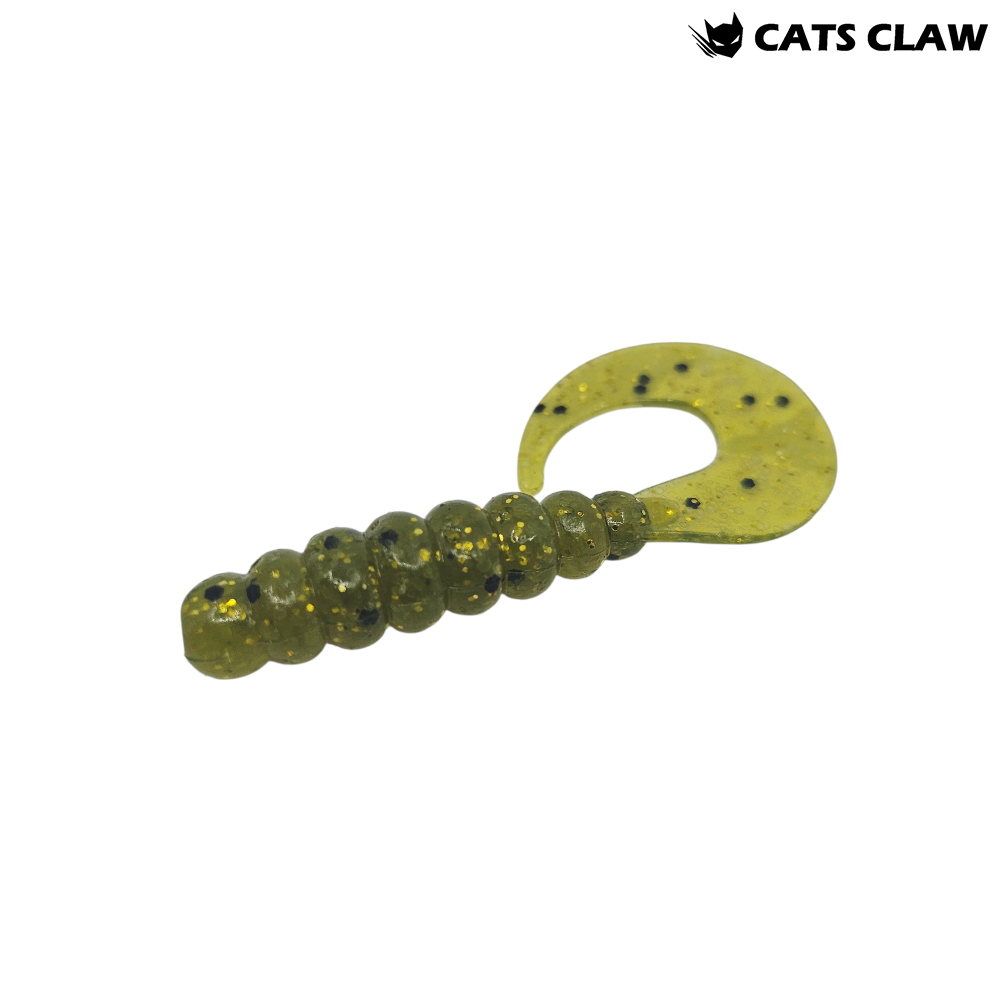 캣츠크로우 K그럽 쏘가리웜 028 워터멜론 골드, 5cm(2인치) - 메인 이미지