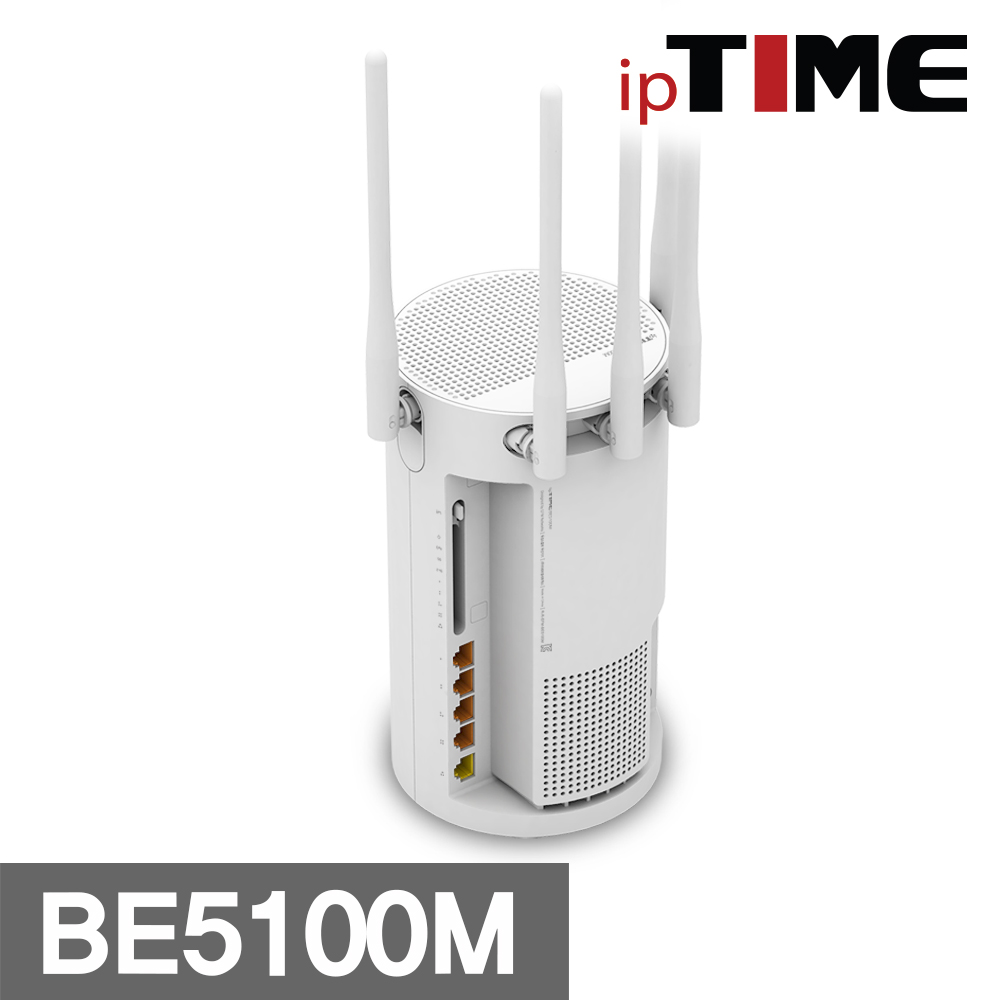 IPTIME 초고속 인터넷 유무선 공유기 와이파이7 BE-5100M 가정 사무실 - 상세 이미지 3