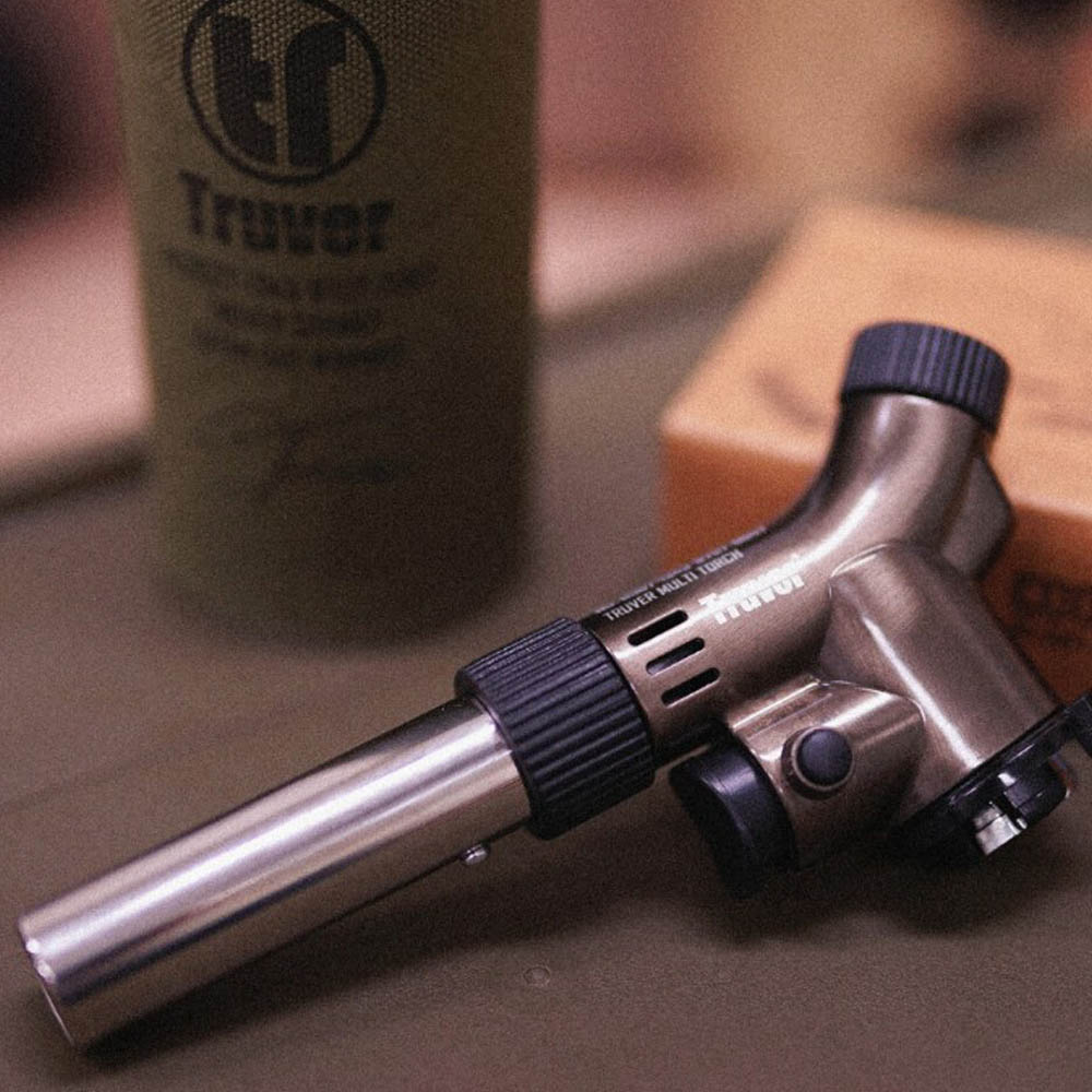 트루버 캠핑 요리용 토치 불맛 가정용 부탄 가스 액화방지