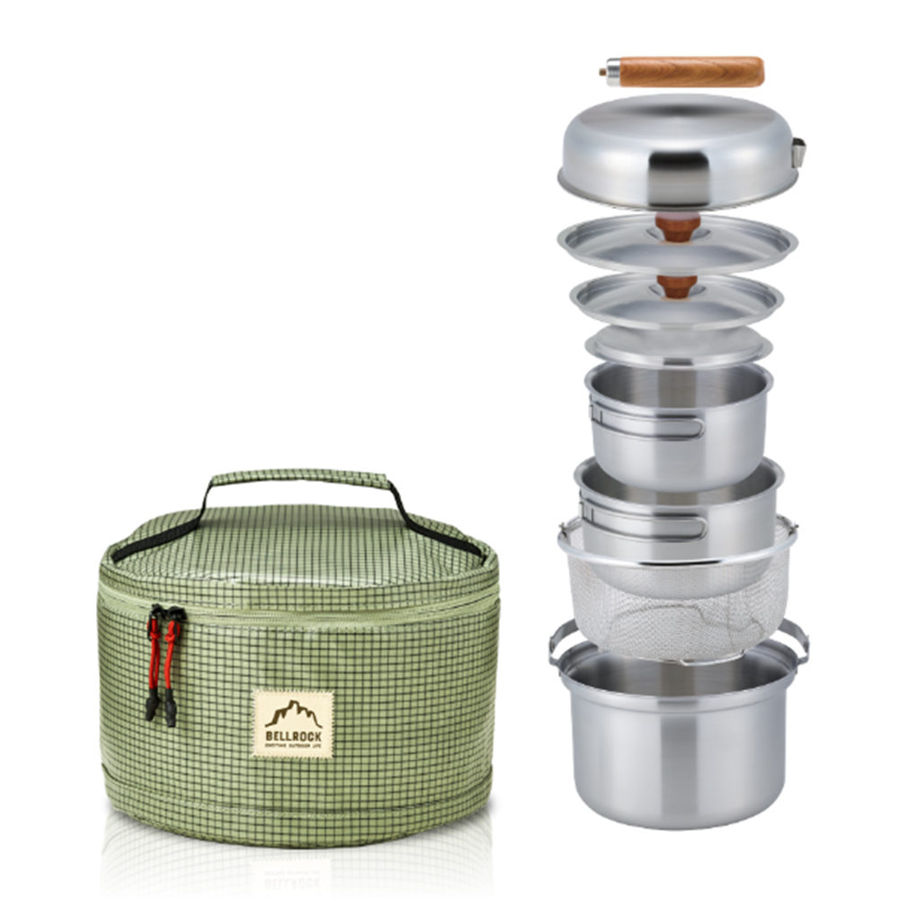 벨락 콤비9 플러스 코팅팬구성 캠핑코펠 캠핑식기