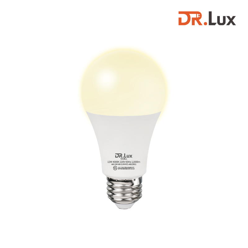 LED 전구 램프 12W, 주백색, 60개