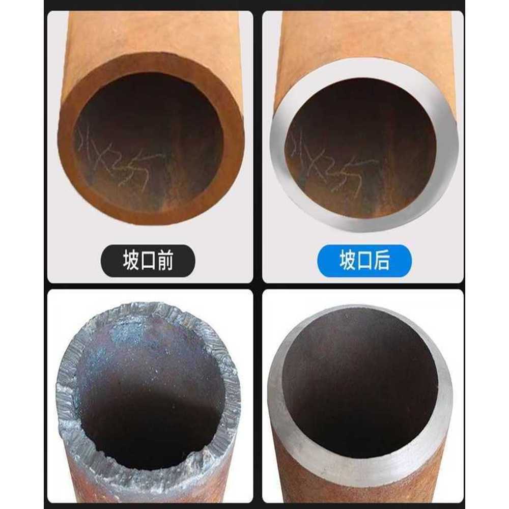원형 파이프 모따기 밀링기 내부 확장 가공 절삭 툴 파이프 직경 80-240mm - 상세 이미지 4