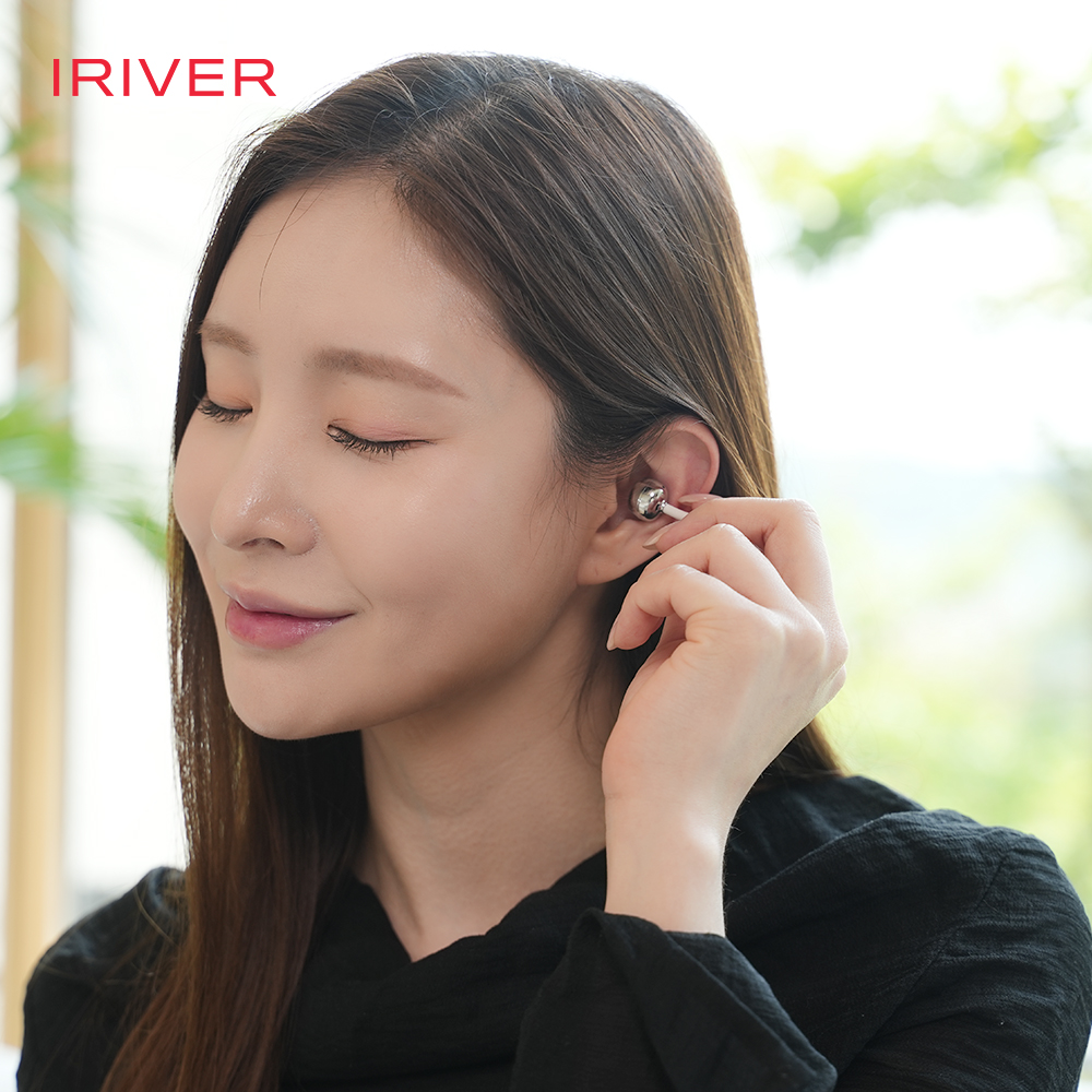 아이리버 항균 ENC 오픈형 귀찌 블루투스 무선 이어폰 GO FREE AIR 30 블랙 이미지 6