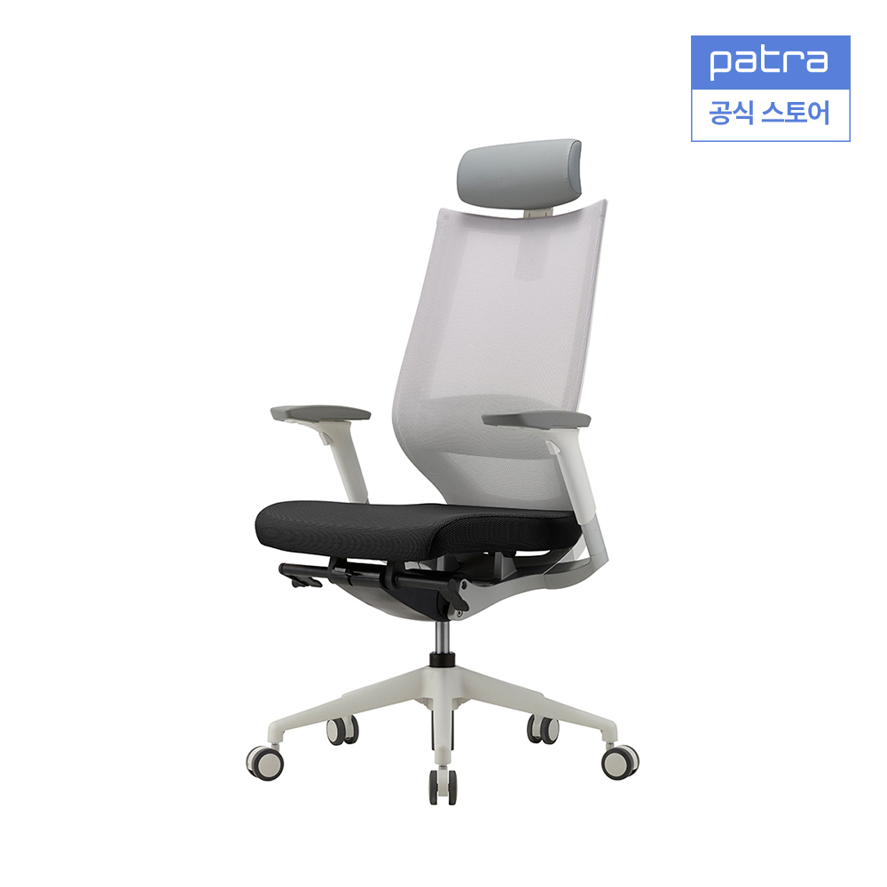 파트라 포티스 컴퓨터 학생 책상 의자 CFO11PAB 화이트 - 상품 이미지