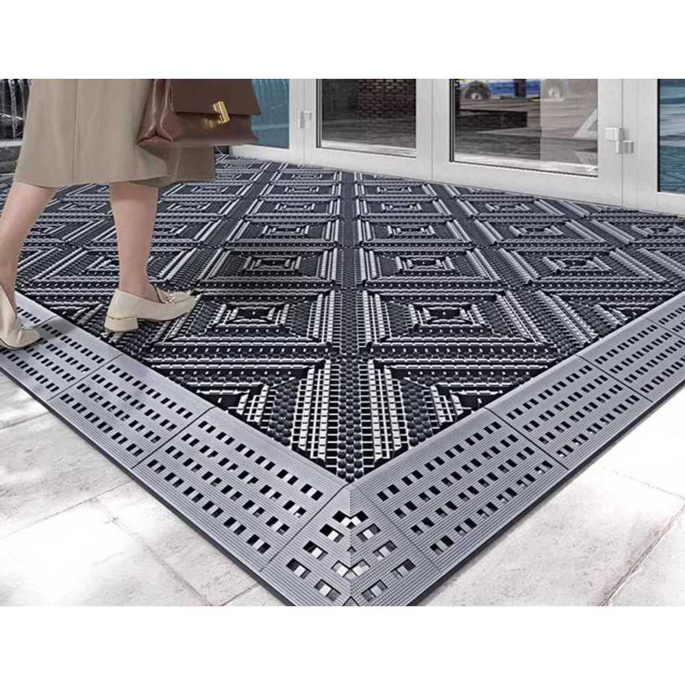 현관 매트 바닥 쇼핑몰 입구 미끄럼방지 호텔 카페트 60x90cm - 상품 이미지