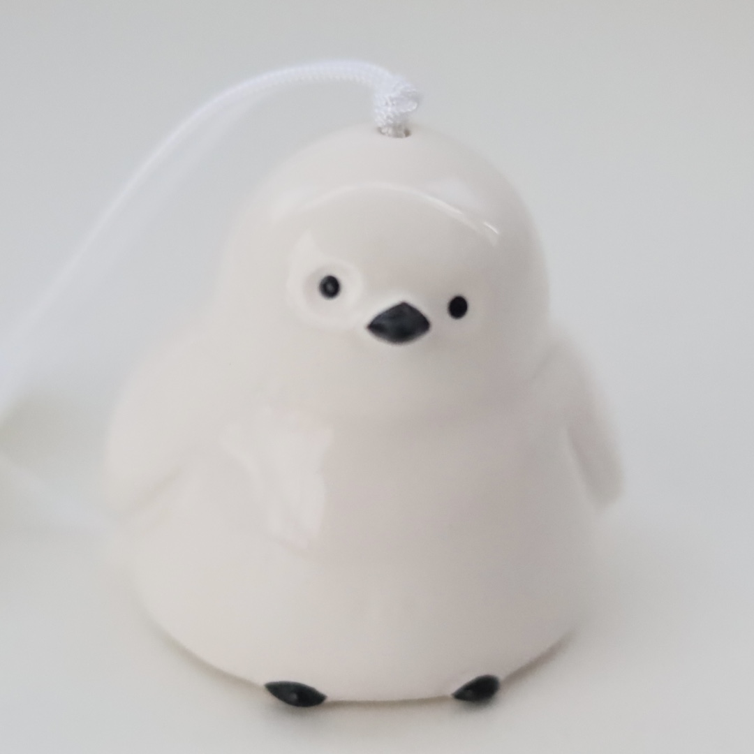 일본 도자기 섬오목눈이 시마에나가 후우링 풍경 새모양 귀여운 감성소품