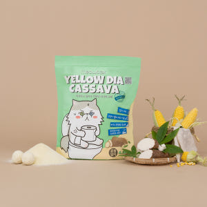 미유박스 브라질 카사바 고양이모래 저먼지 옐로우다이아 프리미엄 혼합입자,... 솔직 후기 | 실제 사용자 리뷰 총정리 - 상품 이미지 4