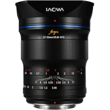 Laowa Argus 25mm F0.95 CF APO (FE/Z/RF/EF-M/X-MOUNT)
