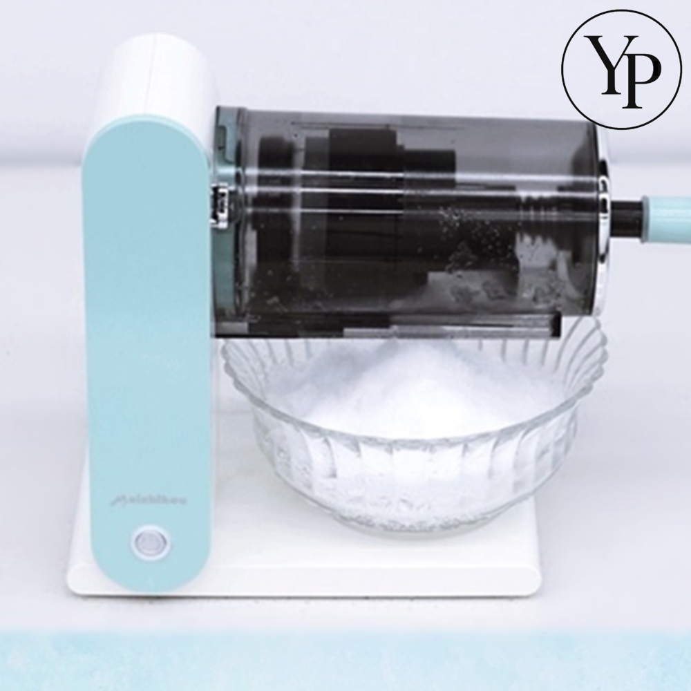 원클릭 자동 눈꽃 빙수기계 저소음 무선 분리세척 가종용 빙수기 우유 미니 슬러시기계