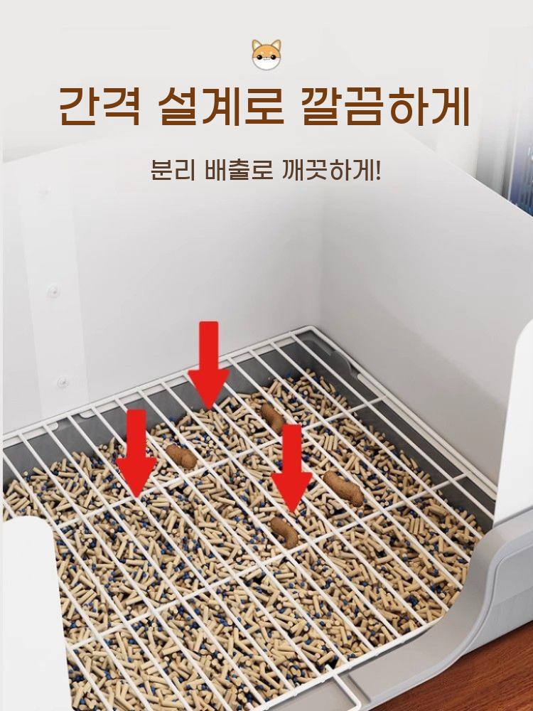 강아지 배변판 가림막 배변훈련 파티션 애견 화장실 배변 소변판 훈련 반려견 - 상세 이미지 4