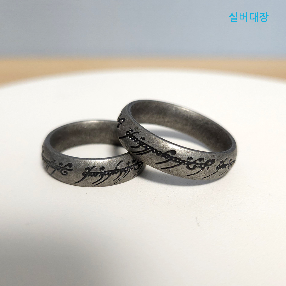 써지컬 스틸 빈티지 엔틱 패션 데일리 링 반지 - 상세 이미지 3