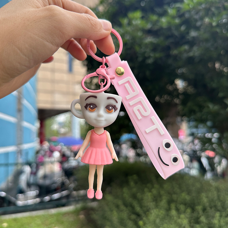 이탈리안브레인롯 피규어 실리콘 키링 퉁퉁사후르 발레리나카푸치나 트랄라레오 카푸치노아사시노 - 상세 이미지 2