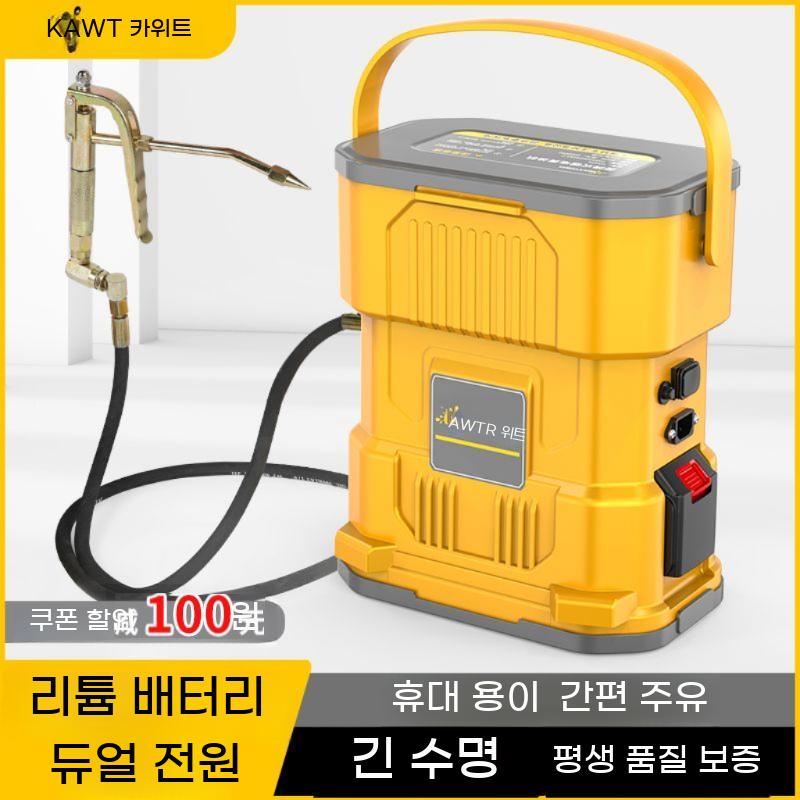 자동 구리스 주입기 그리스 충전식 공압 전동에어 펌프 주입기건 - 상세 이미지 3