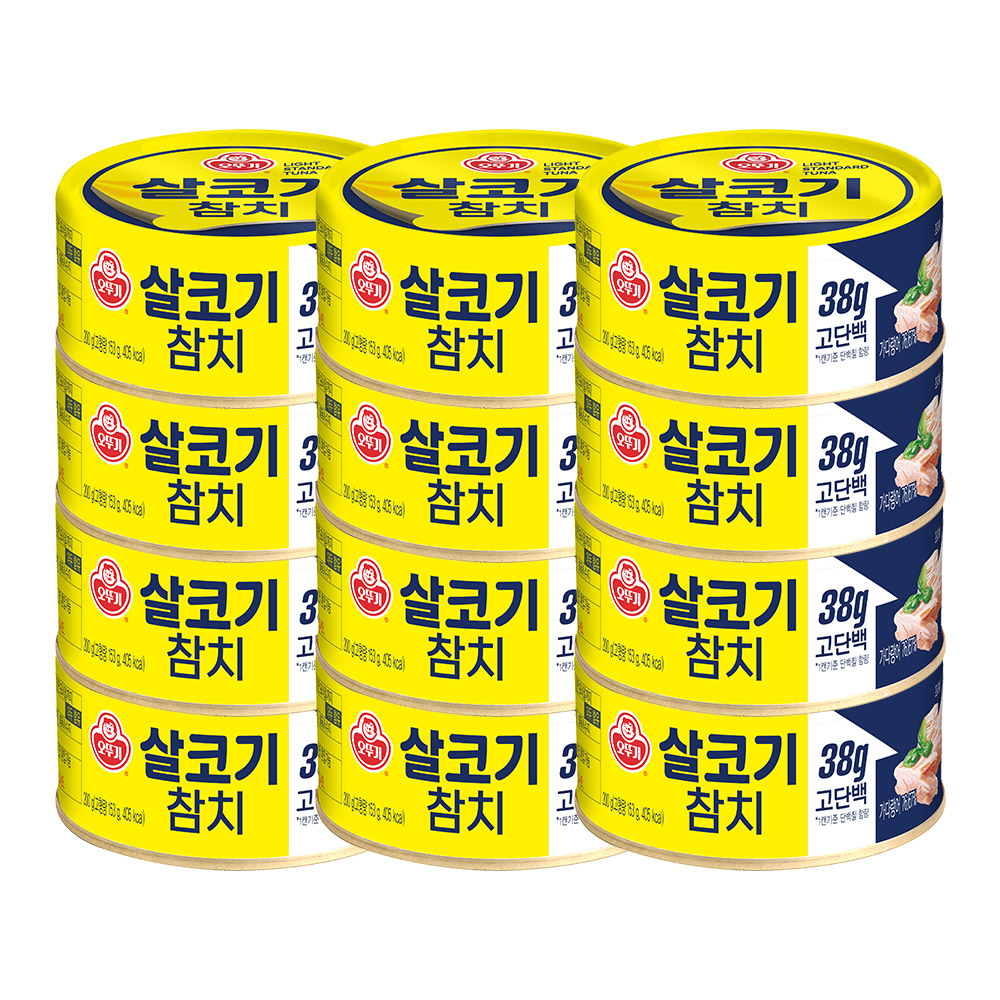 오뚜기 오뚜기참치 살코기 200g 12개 - 메인 이미지