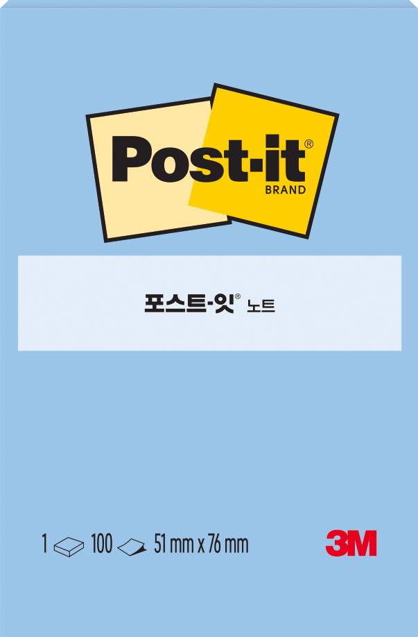 3M 포스트잇 직사각 656 100매 - 상세 이미지 3