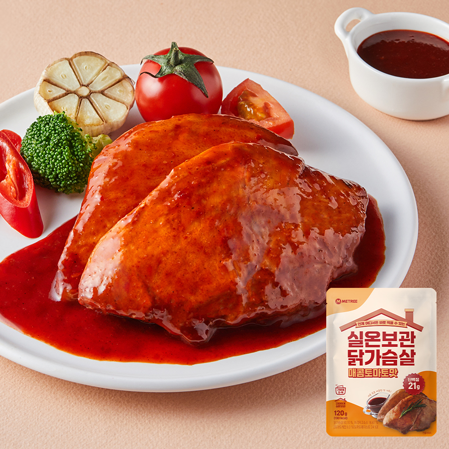 미트리 실온보관 닭가슴살 5종 30팩