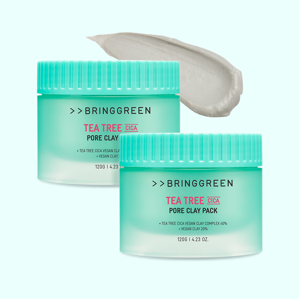 브링그린 티트리 시카 포어 클레이팩 120g+120g - 메인 이미지