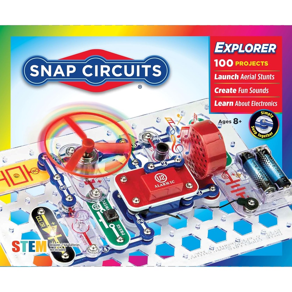 Snap Circuits Jr. SC-100 과학키트 전자회로  100개의 프로젝트 - 상품 이미지