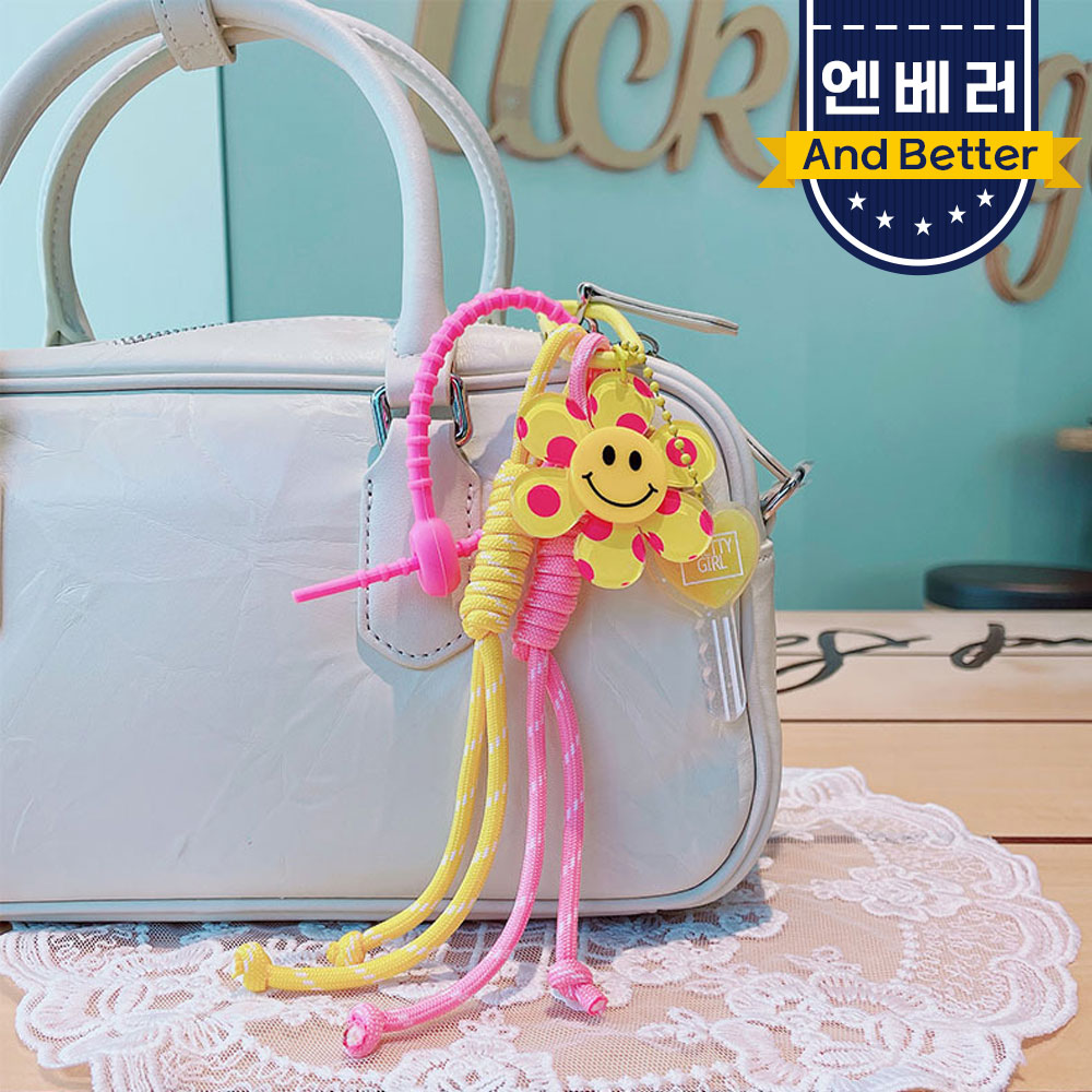 가방키링 만들기 아크릴 키홀더 백참 귀여운 백꾸 캐릭터 플리워 키링 이미지 8