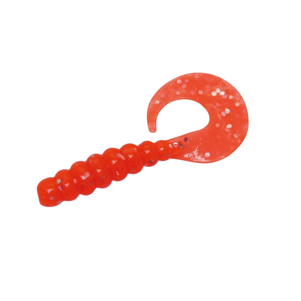 캣츠크로우 K그럽 쏘가리웜 014 오렌지 B 실버, 5cm(2인치) - 상세 이미지 2