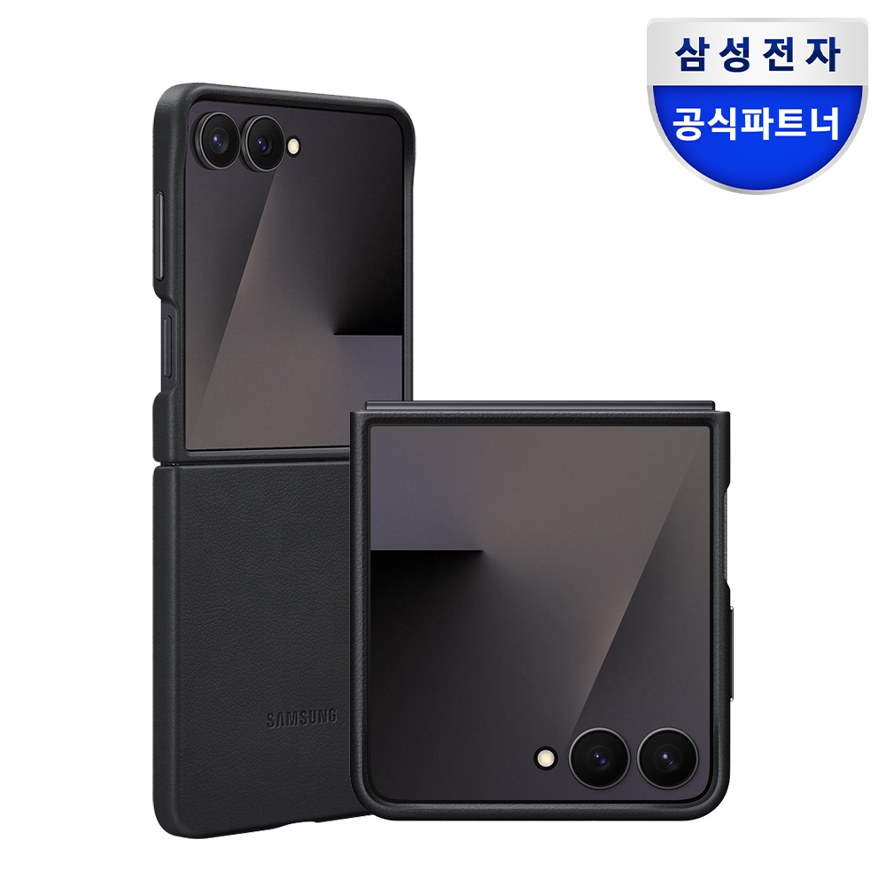 삼성 정품 카인드수트 케이스 블랙, 갤럭시Z 플립7