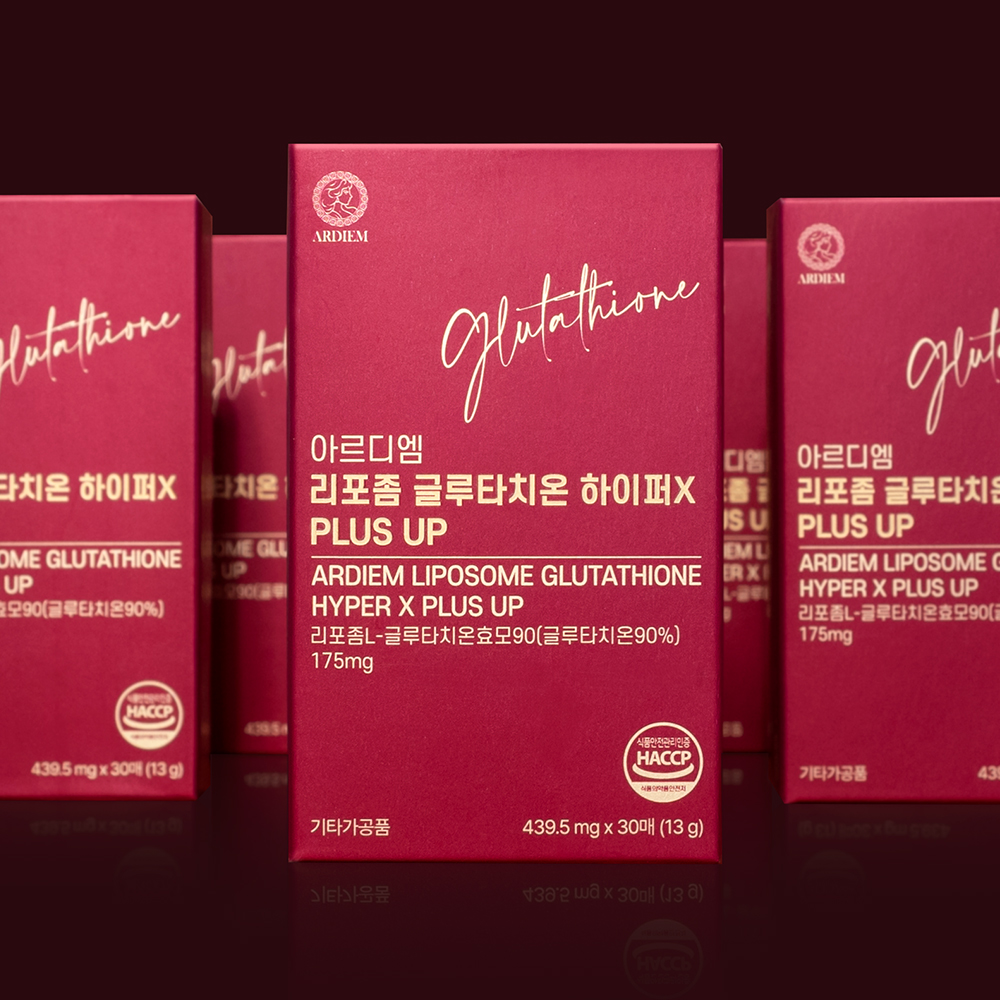 아르디엠 리포좀 글루타치온 하이퍼X PLUS UP 439.5mg 30매, 1개 - 상세 이미지 3