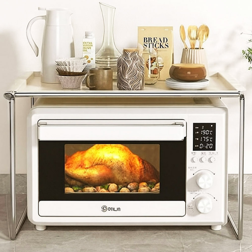 미니 렌지대 에어프라이어 전자레인지 선반 전자렌지 수납장 (중형)