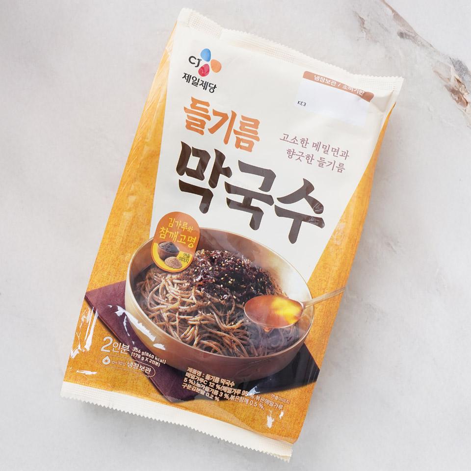 메가마트 CJ 고소한 들기름막국수 356g - 상세 이미지 2