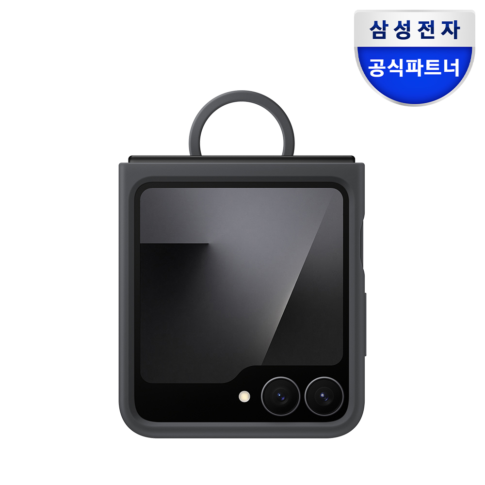 삼성 정품 실리콘 케이스 블랙, 갤럭시Z 플립7 FE