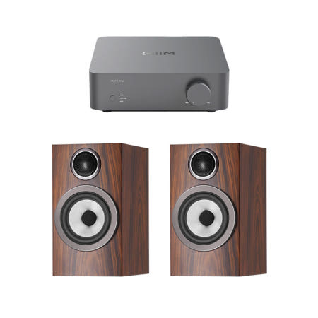 WiiM(윔) Vibelink Amp + B&W 707 S3 오디오 스피커