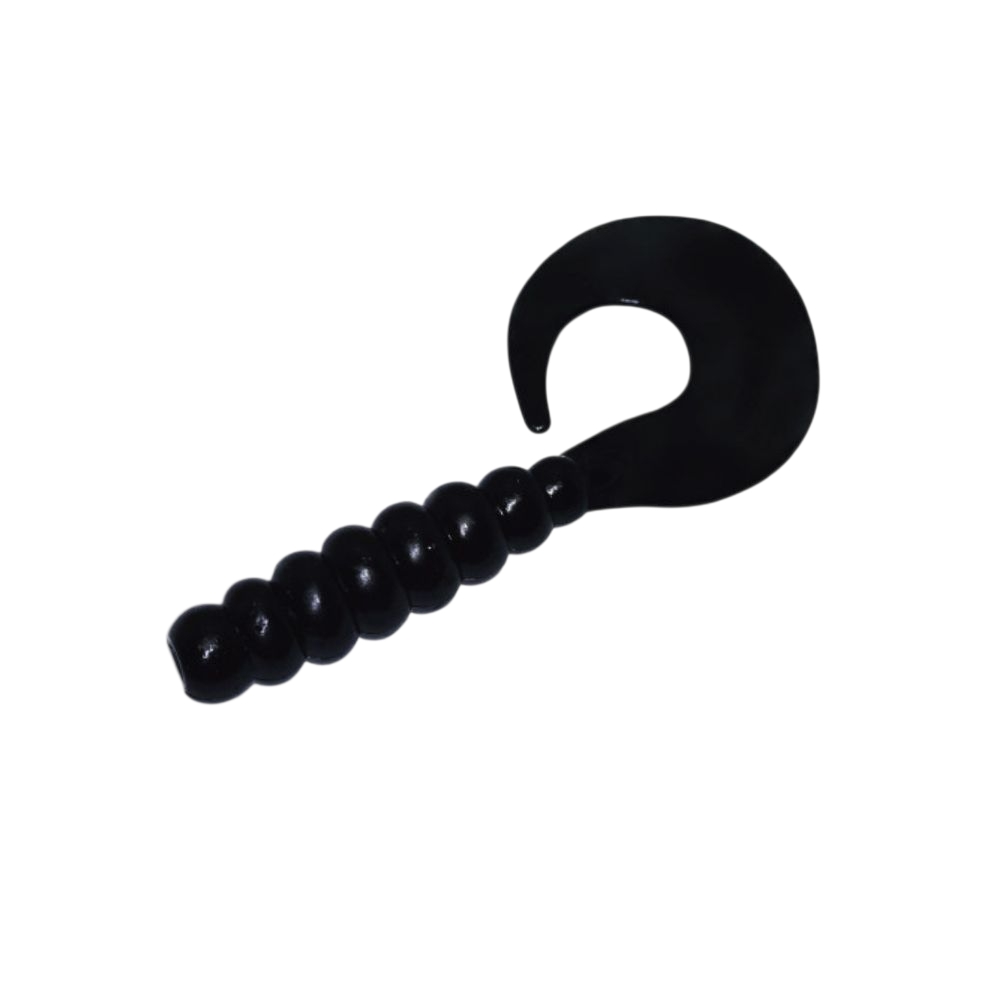 캣츠크로우 K그럽 쏘가리웜 006 블랙, 5cm(2인치) - 상세 이미지 2