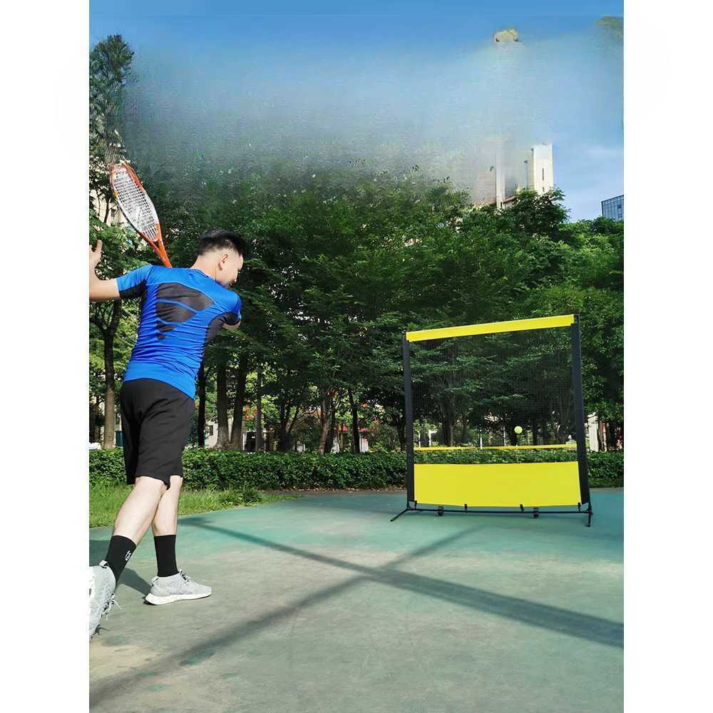 리바운드 네트 테니스 연습망 혼자 반사 훈련 접이식 네트(1.85x2.05m) - 상세 이미지 2