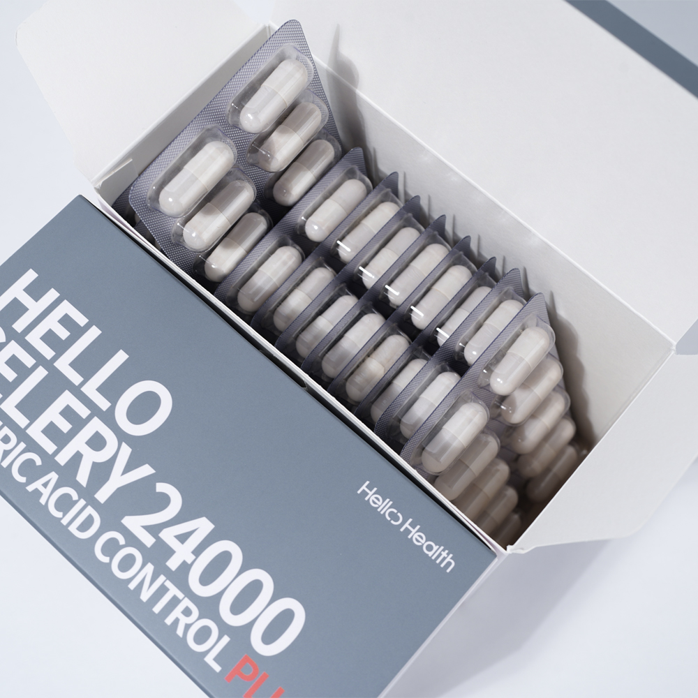 헬로헬스 요산 유릭애시드 컨트롤 셀러리 24000 120캡슐 uricacid 샐러리 타트체리 이미지 6