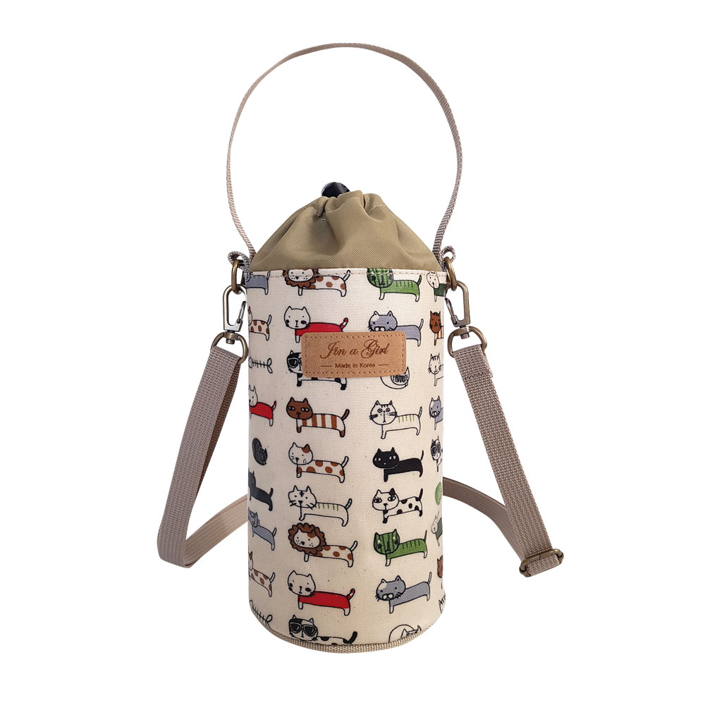 텀블러 물병 보냉 파우치 주머니 크로스 물통 가방