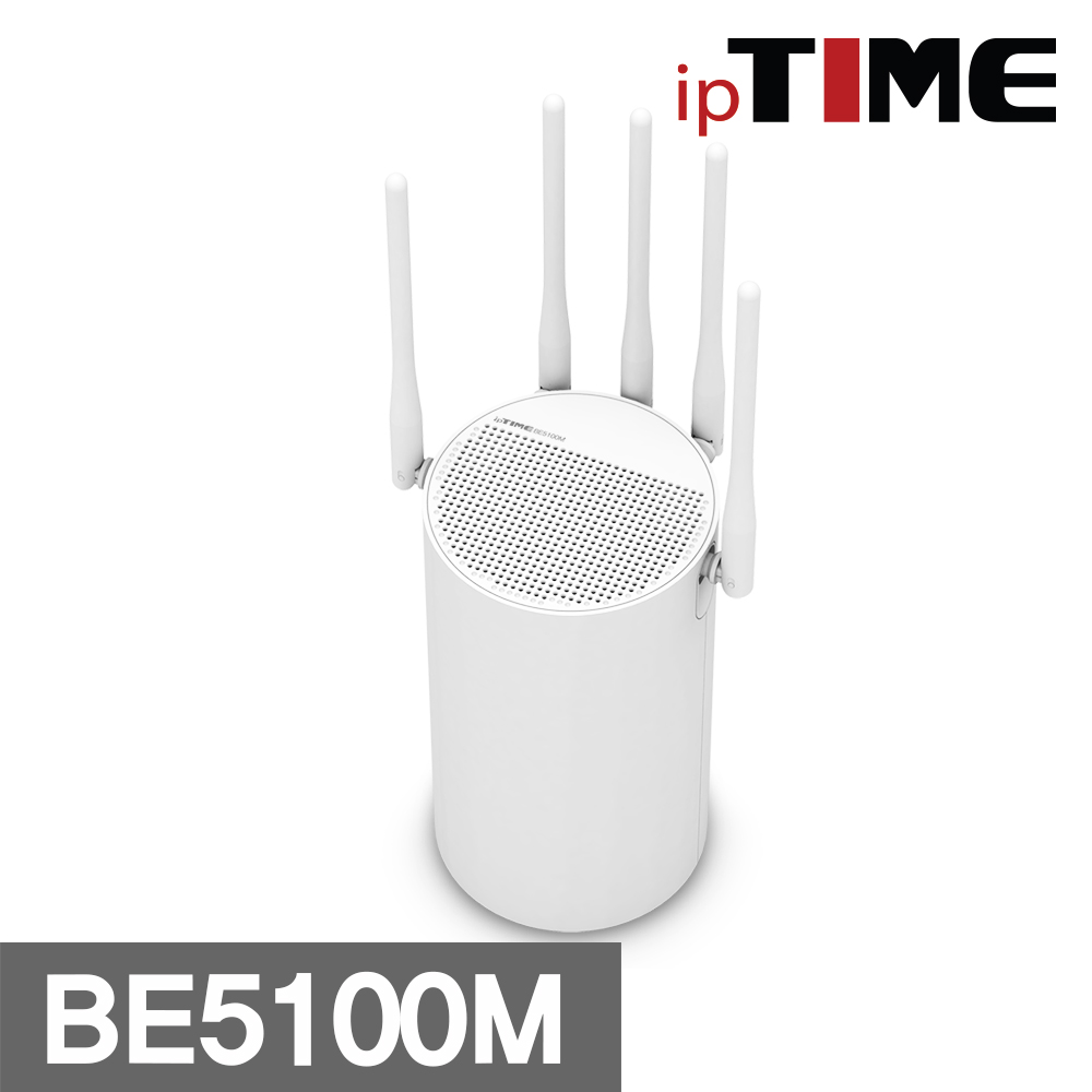 IPTIME 초고속 인터넷 유무선 공유기 와이파이7 BE-5100M 가정 사무실 - 상세 이미지 2