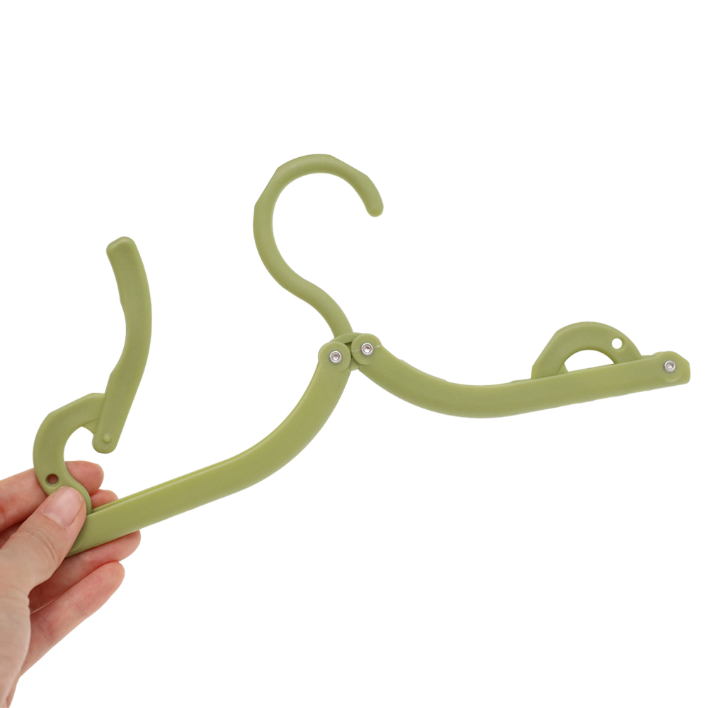 살림살림 다용도 여행용 접이식 3단 옷걸이 5p - 상세 이미지 3