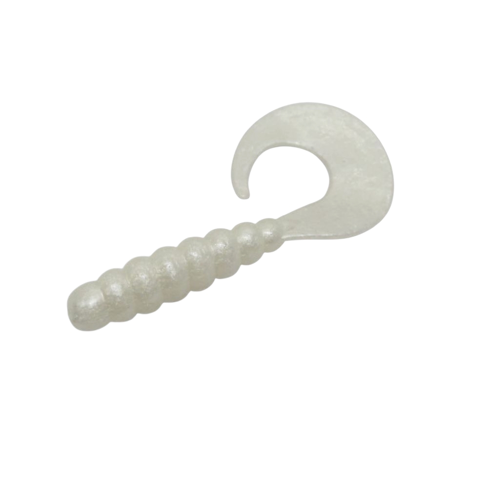 캣츠크로우 K그럽 쏘가리웜 029 펄 실버, 5cm(2인치) - 상세 이미지 2