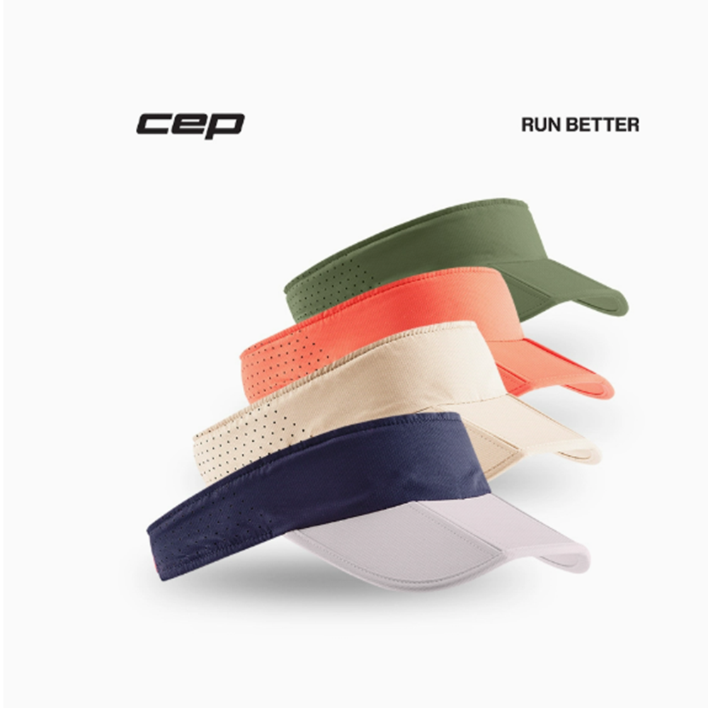 CEP 더 런 바이저 러닝 모자 코랄 핑크-조절 가능 - 상세 이미지 5