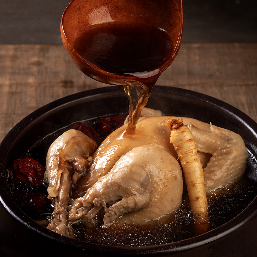 [황후궁] 심마니 삼계탕 2팩 20가지 약초로 푹 끓인 약초삼계탕 초복 중복 말복 - 상세 이미지 2