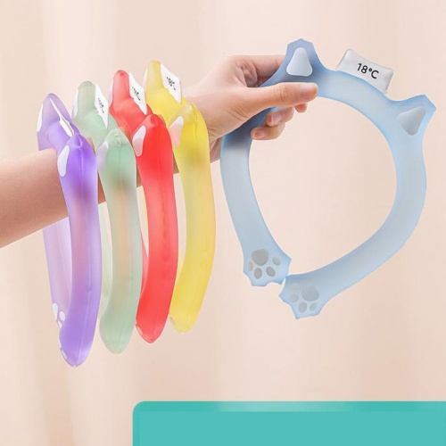 목 쿨링 튜브 목에 거는 얼음 목걸이 목도리 쿨 스카프 - 상세 이미지 2